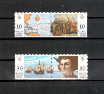 (intern: 1929) Zypern  Michelnummer 790 - 793 postfrisch