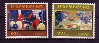 (intern:1954) Luxemburg Michelnummer 1318 - 1319 postfrisch