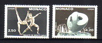 (intern:1957) Monako Michelnummer 2120 - 2121 postfrisch