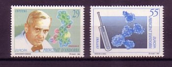 (intern:1985) Andorra,span. Michelnummer 237 - 238 postfrisch