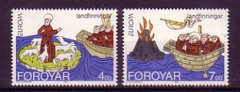 (intern:1991) DK - Faroer Michelnummer 260 - 261 I postfrisch