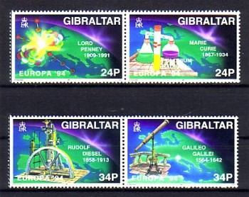 (intern:1998) Gibraltar Michelnummer 683 - 686 postfrisch