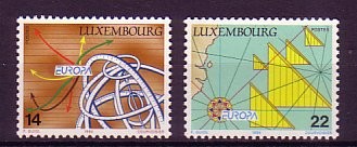 (intern:2014) Luxemburg Michelnummer 1340 - 1341 postfrisch