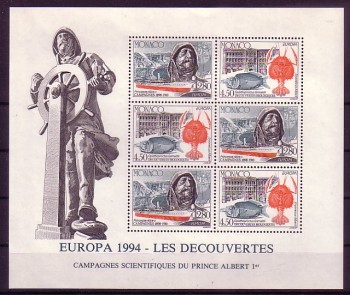 (intern:2018) Monako Michelnummer Block 63 postfrisch