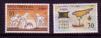 (intern:2038) Zypern Michelnummer 819 - 820 postfrisch