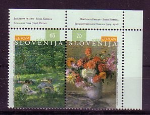 (intern:2142) Slowenien Michelnummer 142 - 143 postfrisch