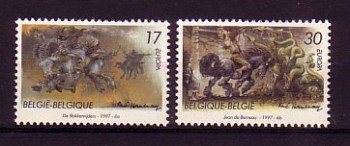 (intern:2154) Belgien Michelnummer 2745 - 2746 postfrisch