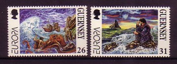(intern:2170) GB - Guernsey Michelnummer 734 - 735 postfrisch