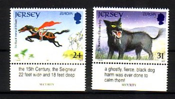 (intern:2172) GB - Jersey Michelnummer 784 - 785 postfrisch