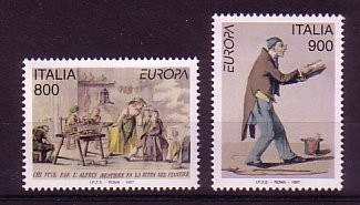 (intern:2176) Italien Michelnummer 2496 - 2497 postfrisch