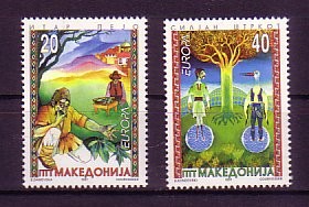 (intern:2184) Makedonien Michelnummer 102 - 103 postfrisch