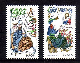 (intern:2205) Tschechien Michelnummer 144 - 145 postfrisch