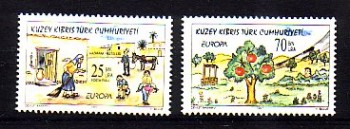 (intern:2207) tuerk.Zypern Michelnummer 449 - 450 postfrisch