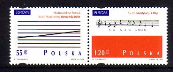 (intern:2255) Polen Michelnummer 3714 - 3715 postfrisch