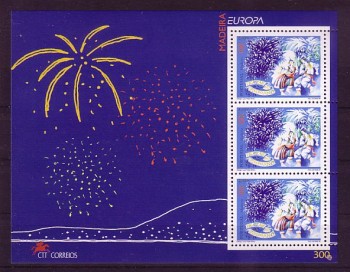 (intern:2261) P - Madeira Michelnummer Block 17 postfrisch