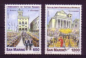 (intern:2264) San Marino Michelnummer 1774 - 1775 postfrisch