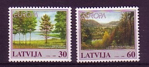 (intern:2310) Lettland Michelnummer 496 - 497 postfrisch