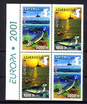 (intern:2412a) Aserbaidschan Michelnummer 494 - 495 DD postfrisch (intern:2412a) Aserbaidschan Michelnummer 494 - 495 DD postfrisch