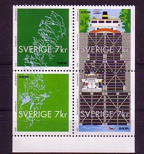 (intern:2456) Schweden Michelnummer 2232 - 2235 postfrisch