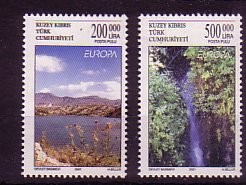 (intern:2463) tuerk.Zypern  Michelnummer 538 - 539  postfrisch