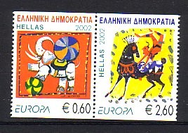 (intern:2491a) Griechenland Michelnummer 2110 - 2111 C postfrisch