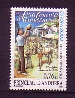(intern:2540) Andorra,span. Michelnummer 301 postfrisch