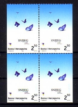 (intern:2544a) Bosnien + Herzegowina Michelnummer 301 DB postfrisch