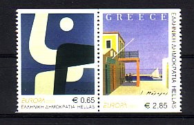 (intern:2558a) Griechenland Michelnummer 2150 - 2151 C postfrisch