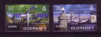 (intern:2627) GB - Guernsey Michelnummer 1002 - 1003 postfrisch