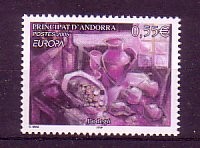 (intern:2671) Andorra,frz. Michelnummer 629 postfrisch