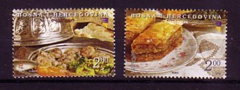 (intern:2676) Bosnien + Herzegowina Michelnummer 389 - 390 postfrisch