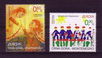 (intern:2780) Montenegro Michelnummer 125 - 126 postfrisch (intern:2780) Montenegro Michelnummer 125 - 126 postfrisch