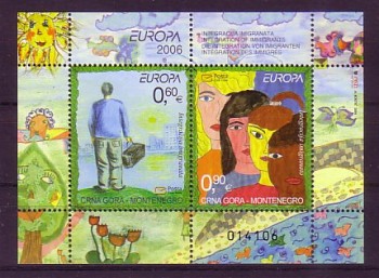 (intern:2780a) Montenegro Michelnummer Block 5 postfrisch (intern:2780a) Montenegro Michelnummer Block 5 postfrisch