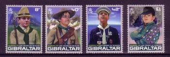 (intern:2830) Gibraltar Michelnummer 1210 - 1213 postfrisch