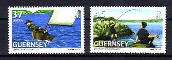 (intern:2833) GB - Guernsey Michelnummer 1131 - 1132 postfrisch