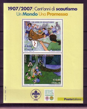 (intern:2839a) Italien Michelnummer Block 39 postfrisch