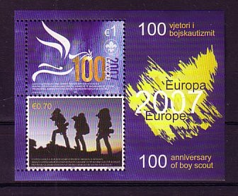 (intern:2841a) Kosovo Michelnummer Block 6 postfrisch