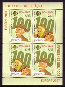 (intern:2865b) Rumaenien Michelnummer Block 396 II postfrisch