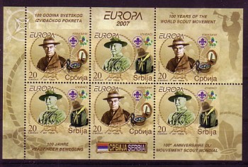 (intern:2869a) Serbien Michelnummer 194 - 195 DD postfrisch