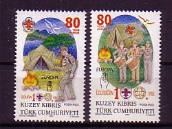 (intern:2875) tuerk.Zypern Michelnummer 659 - 660 A postfrisch