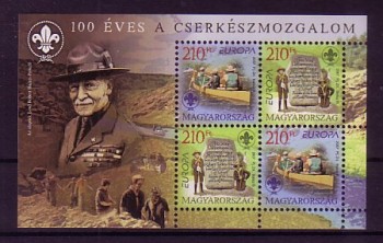 (intern:2878) Ungarn Michelnummer Block 313 postfrisch