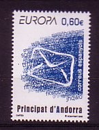 (intern:2885) Andorra,span. Michelnummer 350 postfrisch