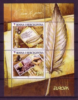 (intern:2893) Bosnien + Herzegowina Michelnummer Block 34 postfrisch