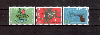 Schweiz Michelnummer 1017 - 1019 postfrisch