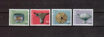Schweiz Michelnummer 1031 - 1034 postfrisch