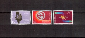 Schweiz Michelnummer 1039 - 1041 postfrisch