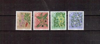 Schweiz Michelnummer 1042 - 1045 postfrisch