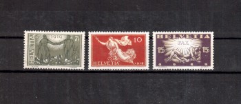 Schweiz Michelnummer 146 - 148 postfrisch Falz