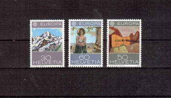 Schweiz Michelnummer 1050 - 1052 postfrisch