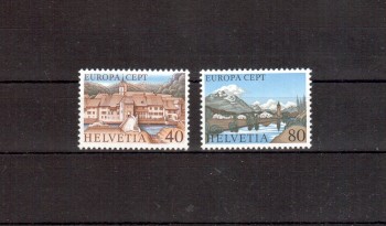 Schweiz Michelnummer 1094 - 1095 postfrisch